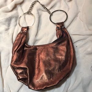 Jewels gold purse